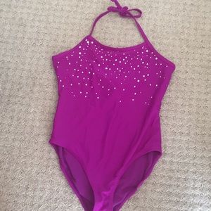 One piece NEVER WORN girls bathing suit